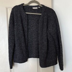 Charcoal Gray Vintage Cardigan
